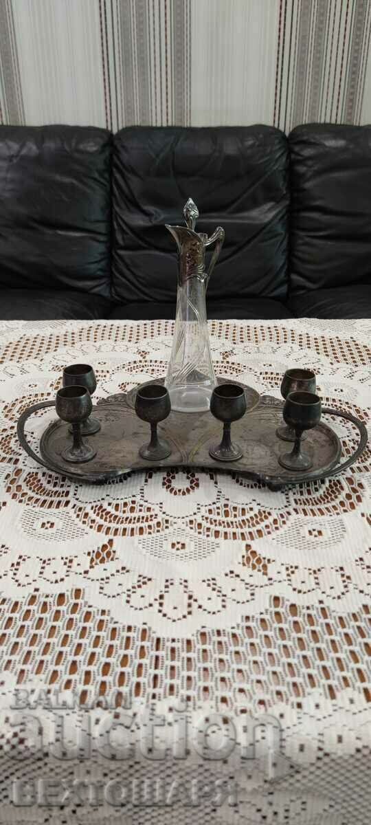 Antique Silver Plated German Service WMF - 5 Antique Silver Plated German Service WMF - 5