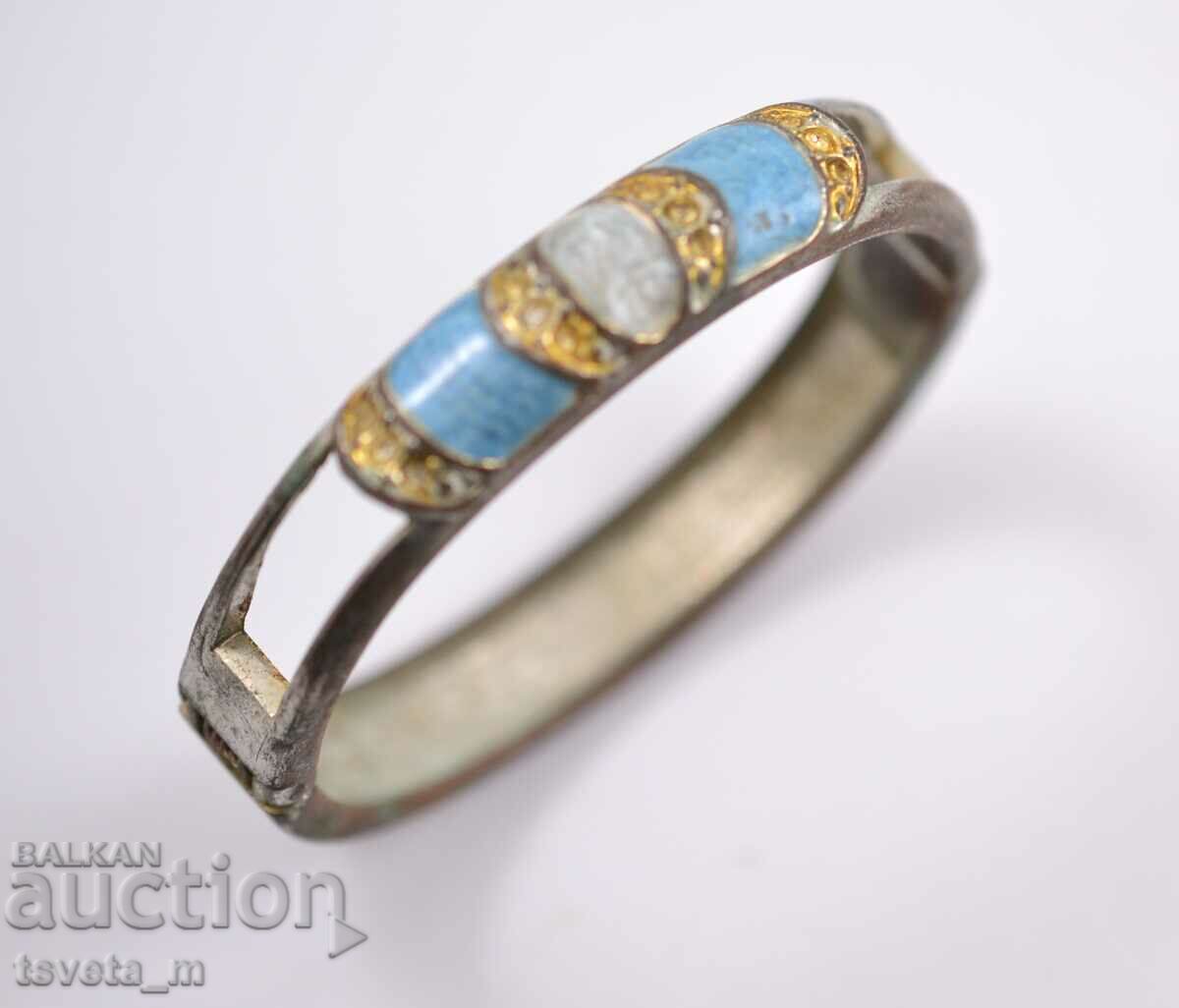 Γυναικείο βραχιόλι με σμάλτο Γυναικείο βραχιόλι με σμάλτο