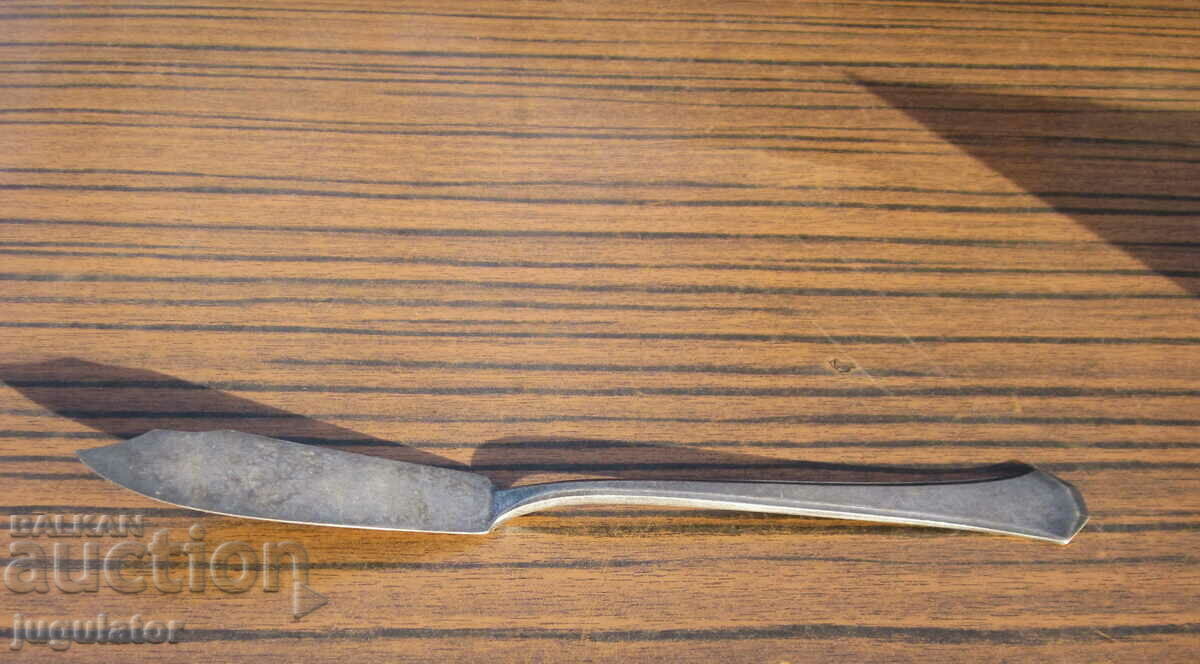 cuțit de unt german de epocă placat cu argint WMF 90