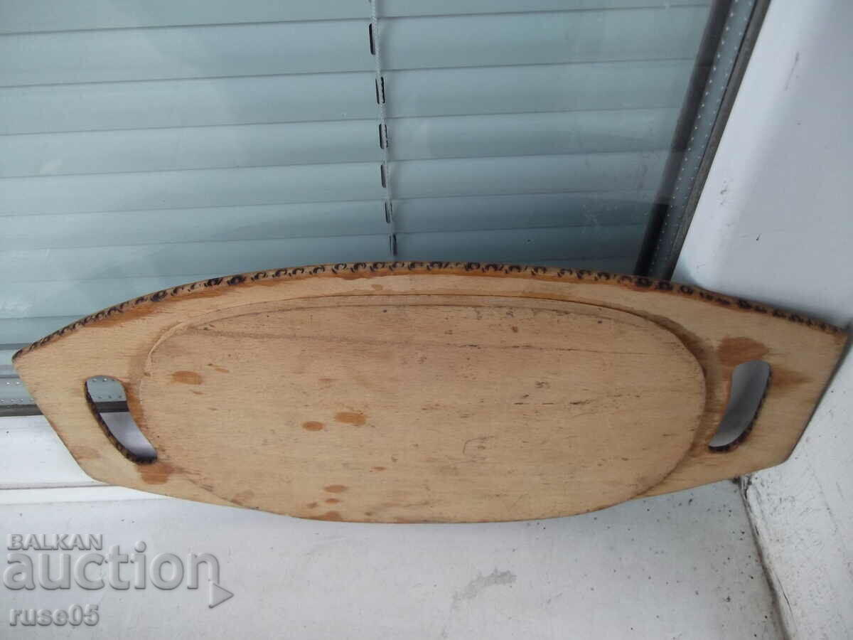 Доставка на Поднос стар дървен пирографиран Доставка на Поднос стар дървен пирографиран