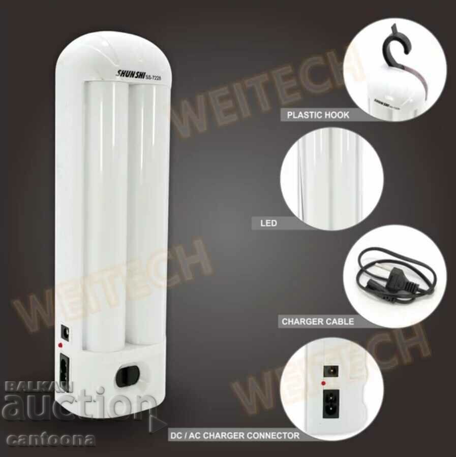 Shunshi Ss-7228 Battery Emergency LED Lamp with price € 8.17 | 15.98 BGN