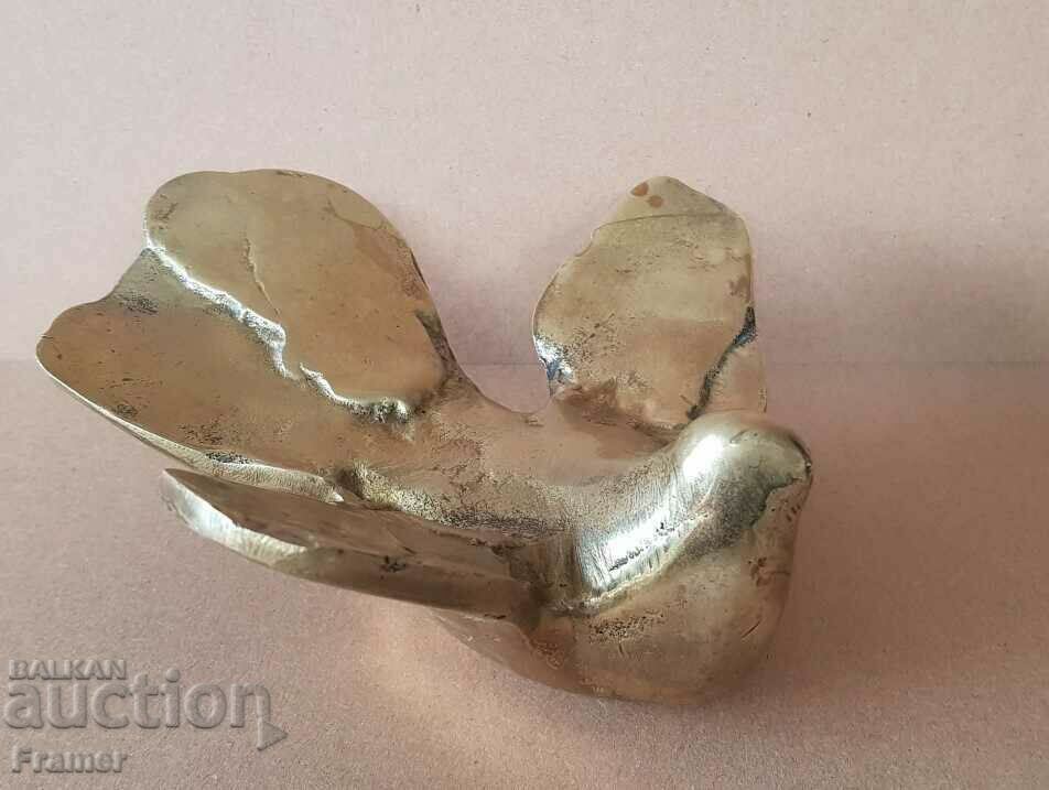 Licitație Velichko Minekov Pasăre Porumbel Sculptură unică semnată