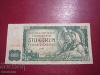 1961 100 de coroane Cehoslovacia