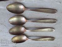 Old collectable thick silver plated Sambonet spoons