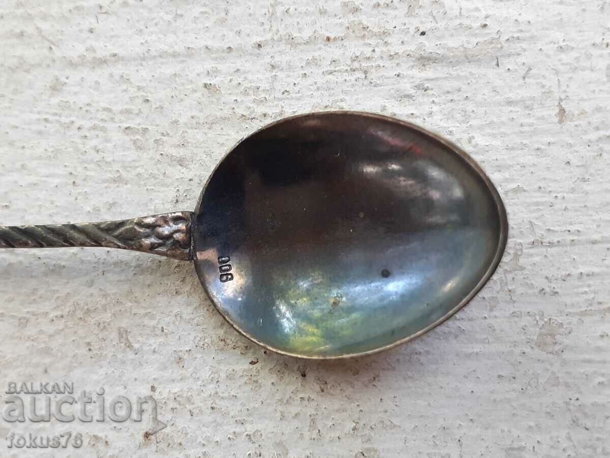 Auction Old collectable Greece silver spoon Auction Old collectable Greece silver spoon