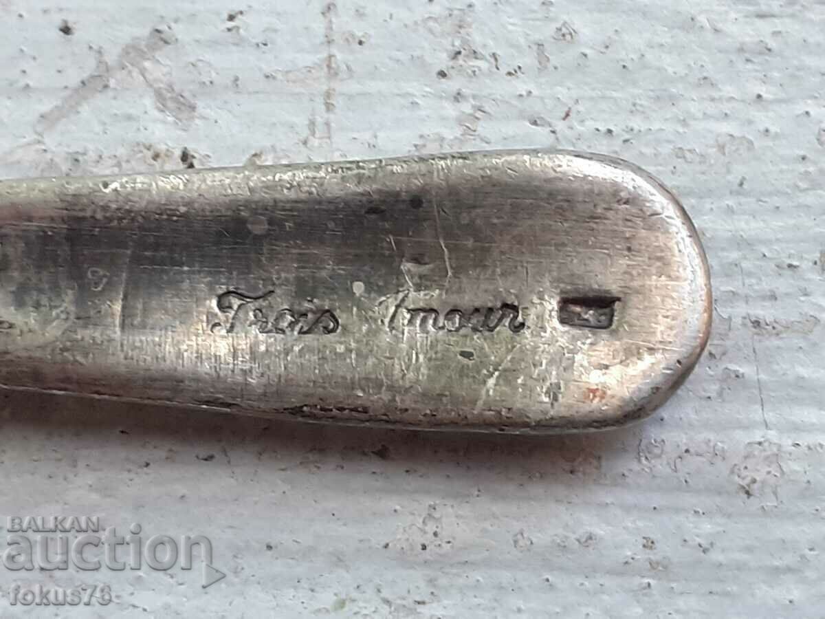 Livrarea Veche lingură de argint de colecție Livrarea Veche lingură de argint de colecție