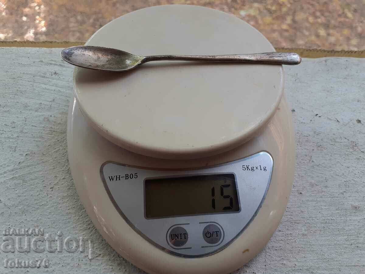 Veche lingură de argint de colecție - 6