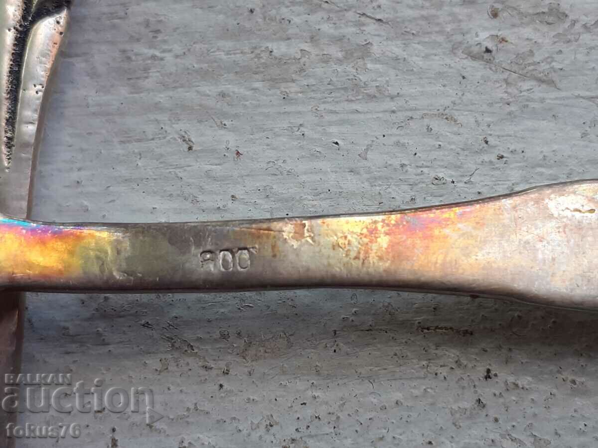 Delivery of Wrought silver - old antique set of spoons and forks Delivery of Wrought silver - old antique set of spoons and forks