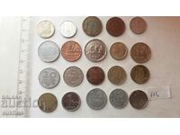 COLLECTION OF 20 FOREIGN COINS