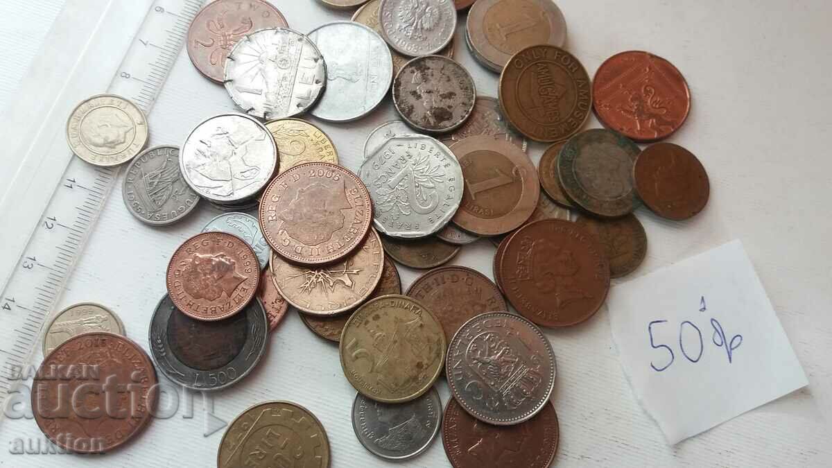 ΣΕΤ, ΣΥΛΛΟΓΗ 50 ΞΕΝΩΝ ΝΟΜΙΣΜΑΤΩΝ - 6 ΣΕΤ, ΣΥΛΛΟΓΗ 50 ΞΕΝΩΝ ΝΟΜΙΣΜΑΤΩΝ - 6