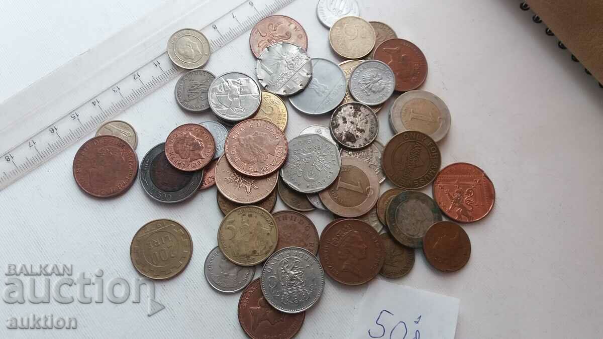 ΣΕΤ, ΣΥΛΛΟΓΗ 50 ΞΕΝΩΝ ΝΟΜΙΣΜΑΤΩΝ - 7 ΣΕΤ, ΣΥΛΛΟΓΗ 50 ΞΕΝΩΝ ΝΟΜΙΣΜΑΤΩΝ - 7