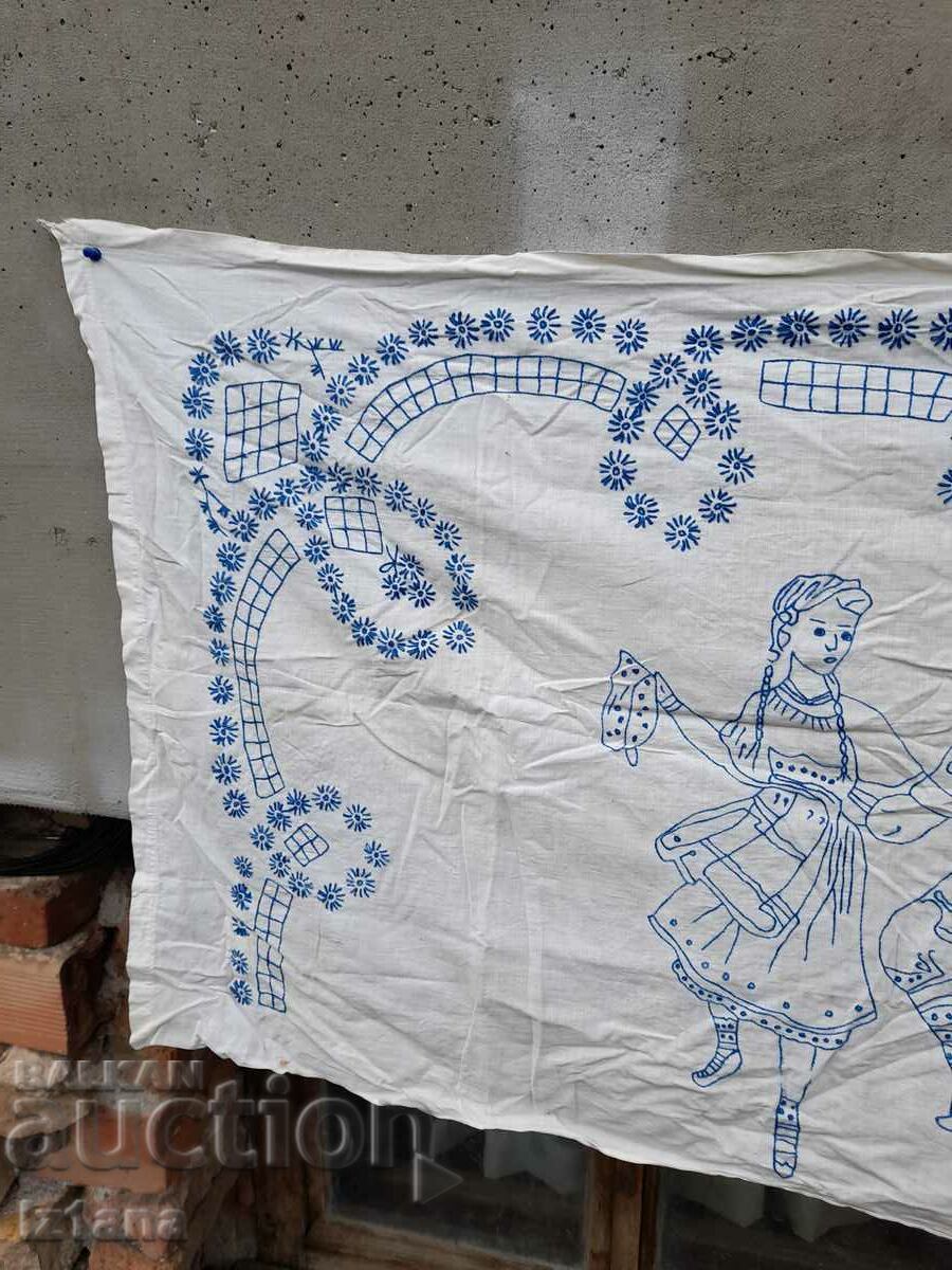 An old embroidered hacker, wall cover with price 40.00 BGN | € 20.45 An old embroidered hacker, wall cover with price 40.00 BGN | € 20.45