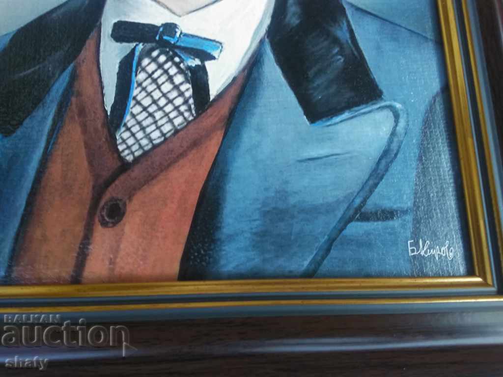 Painting by V. Levski. with price 55.00 BGN | € 28.12 Painting by V. Levski. with price 55.00 BGN | € 28.12