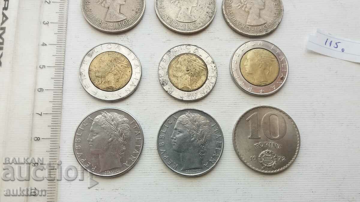 ΣΥΛΛΟΓΗ 9 ΞΕΝΑ ΝΟΜΙΣΜΑΤΑ ΣΕΛΙΝΓΙΑ, ΙΤΑΛΙΑ ΚΛΠ. - 7