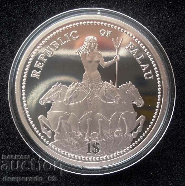 (¯`'•.¸ 1 dollar 1995 PALAU UNC ¸.•'´¯) with price € 18.00 | 35.20 BGN