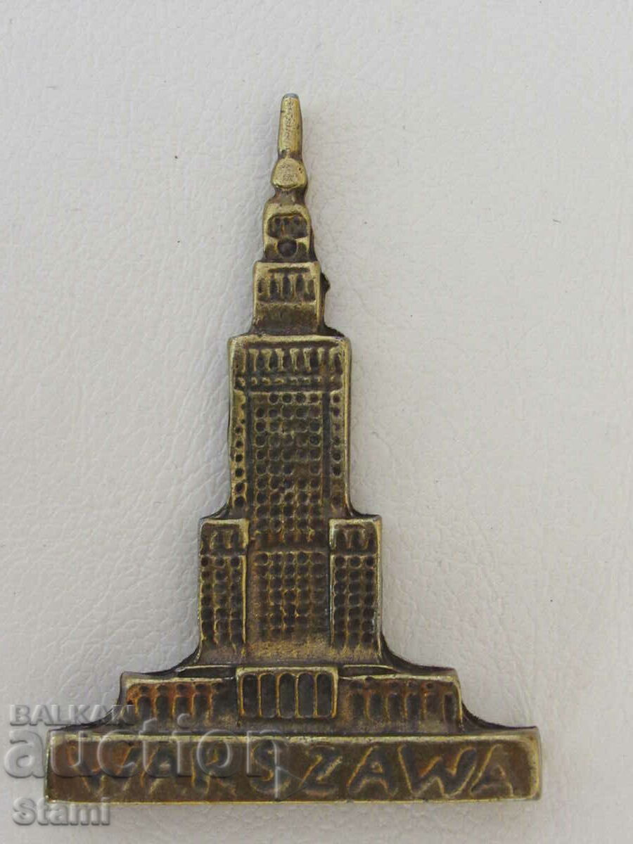 Metal magnet 3D from Warsaw, Poland -2