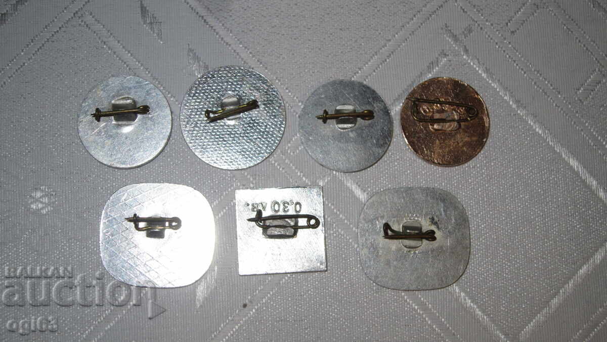 Lot Badges "Panorama" Pleven with price 20.00 BGN | € 10.23 Lot Badges "Panorama" Pleven with price 20.00 BGN | € 10.23