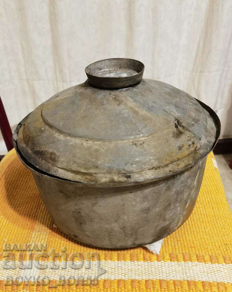 Old Copper Copper Pot