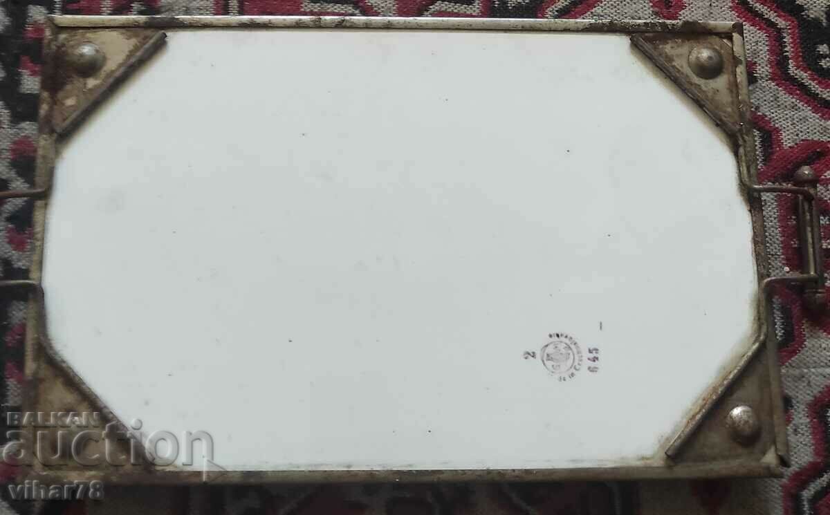 Old porcelain tray - 6 Old porcelain tray - 6