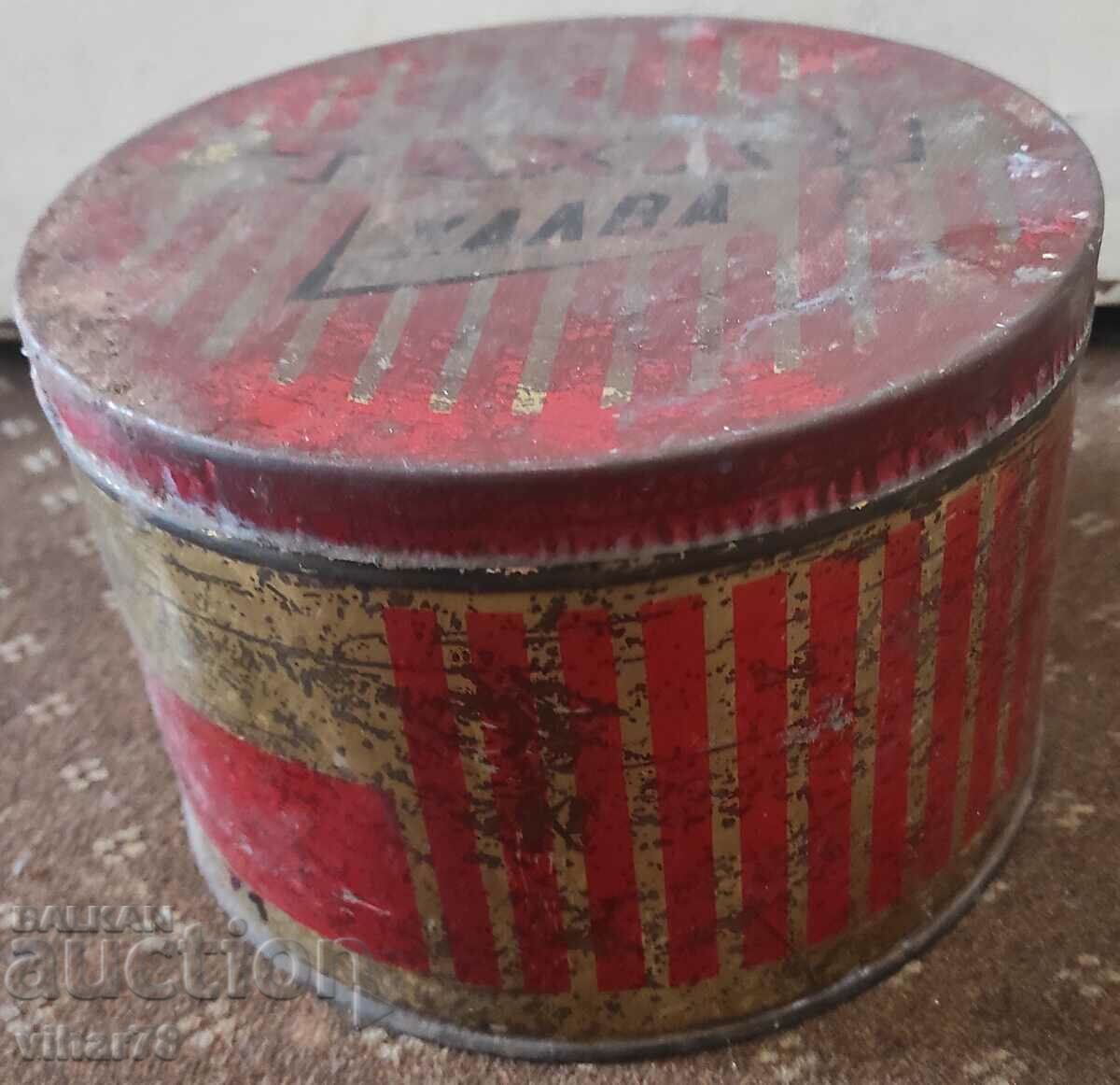 OLD METAL BOX-TAHAN HALVA