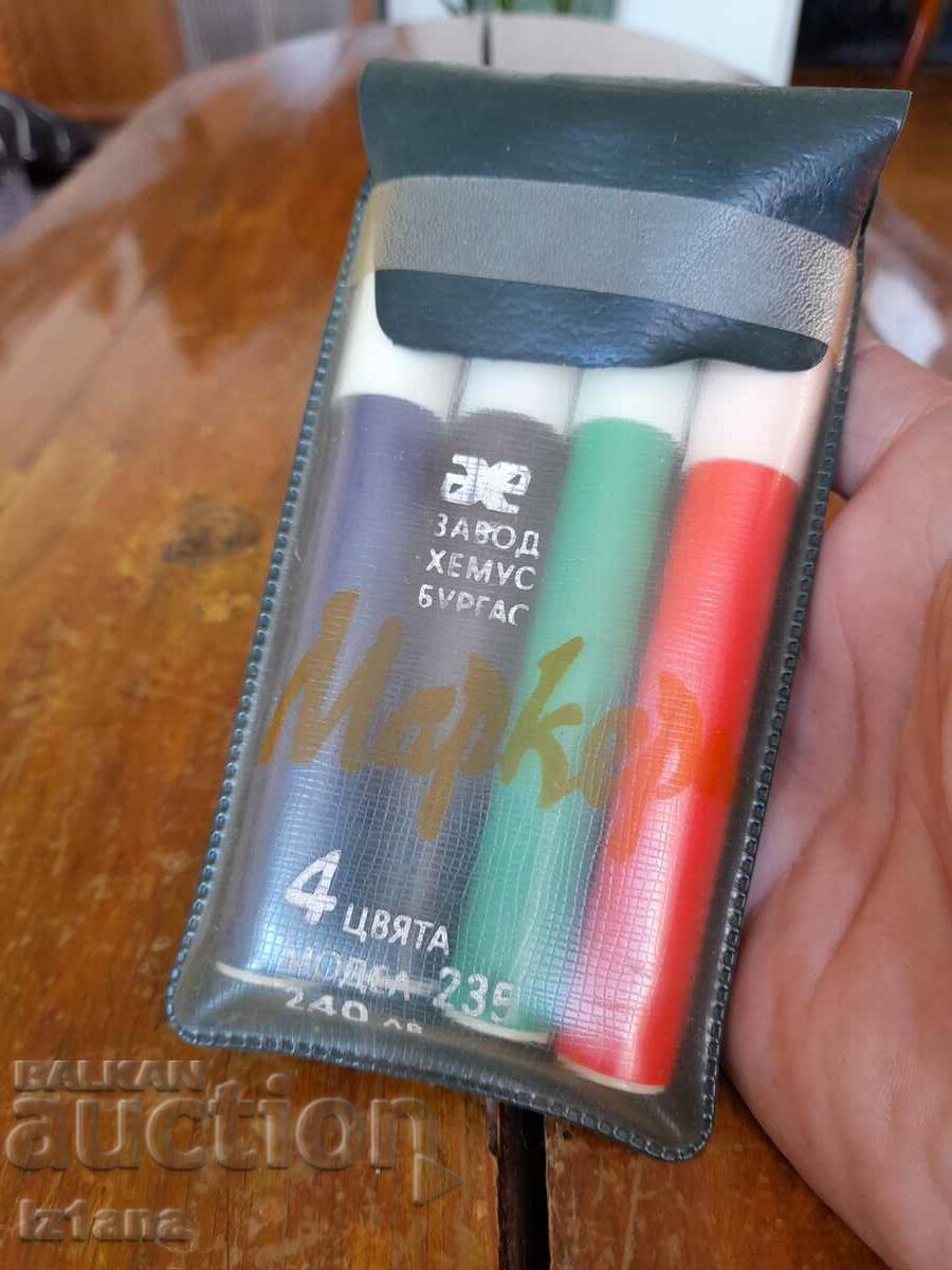 Παλιές μαρκαδόροι, δείκτες με τιμή 20.00 BGN | € 10.23