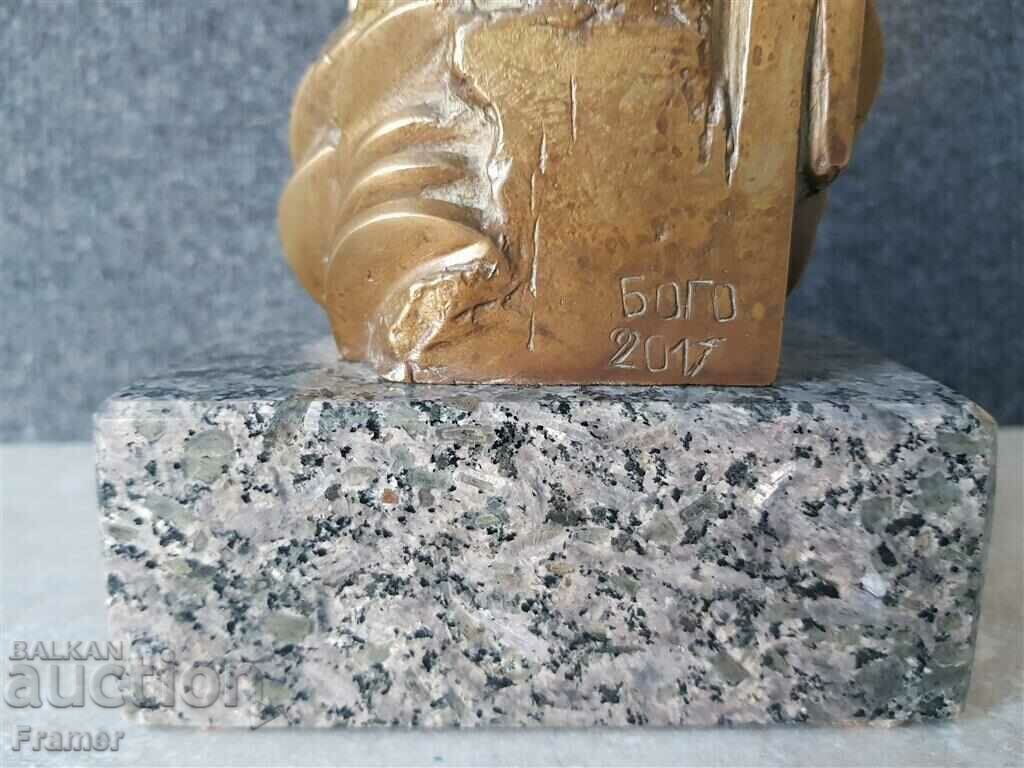Bogomil Zhivkov Guardian Falcon 2017 sculpture signed - 7 Bogomil Zhivkov Guardian Falcon 2017 sculpture signed - 7