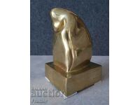 Velichko Minekov Female figure Unique sculpture signed