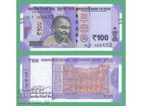 (¯`'•.¸ INDIA 100 rupii 2018 UNC ¸.•'´¯)