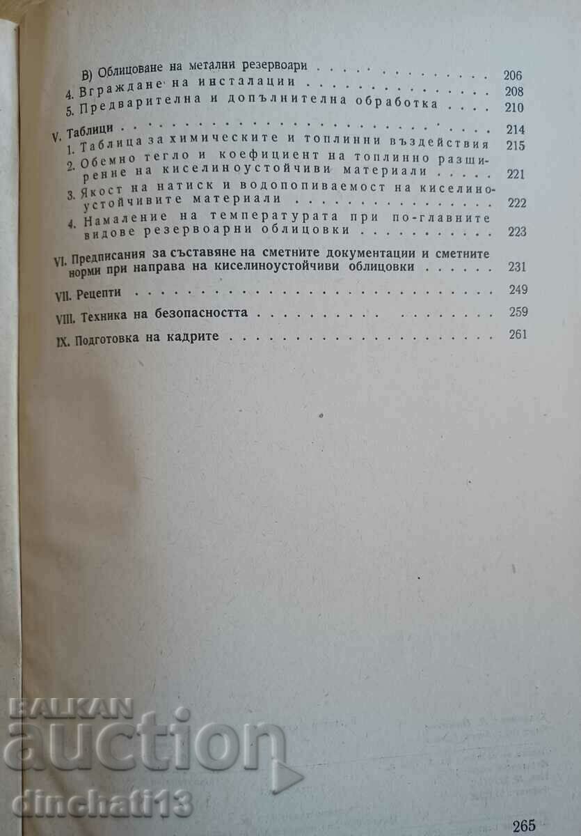 Acid-resistant insulations. Design: A. Novak, Feyesh - 6 Acid-resistant insulations. Design: A. Novak, Feyesh - 6