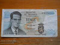 20 φράγκα 1964 - Βέλγιο (VG)