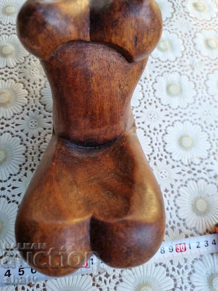 A wooden statue. Wooden figure - 6 A wooden statue. Wooden figure - 6