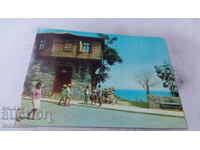 Пощенска картичка Созопол Изглед 1973