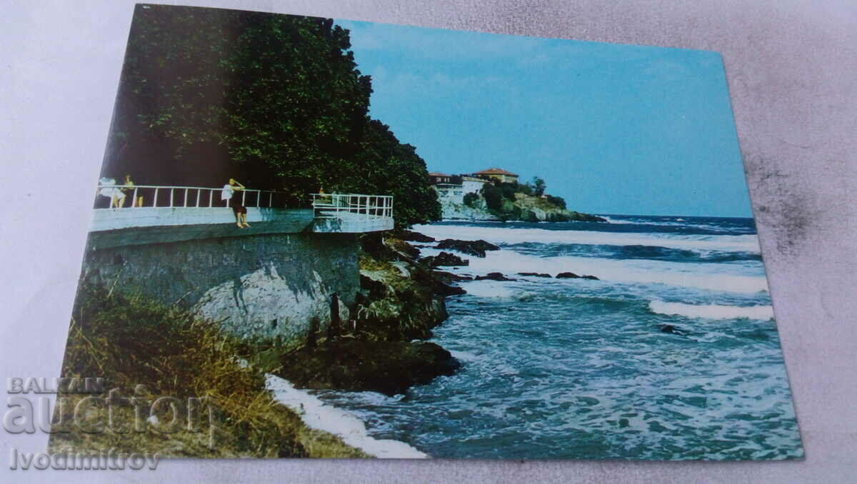 Postcard Sozopol 1984