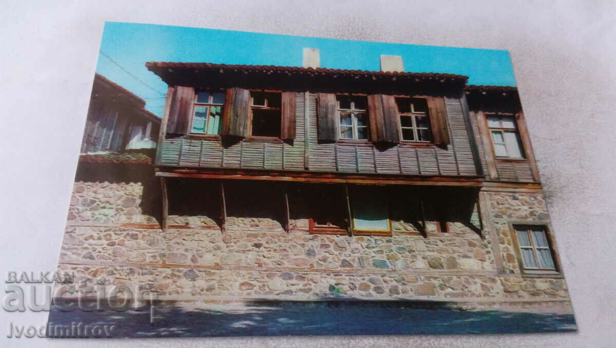 Postcard Sozopol 1984