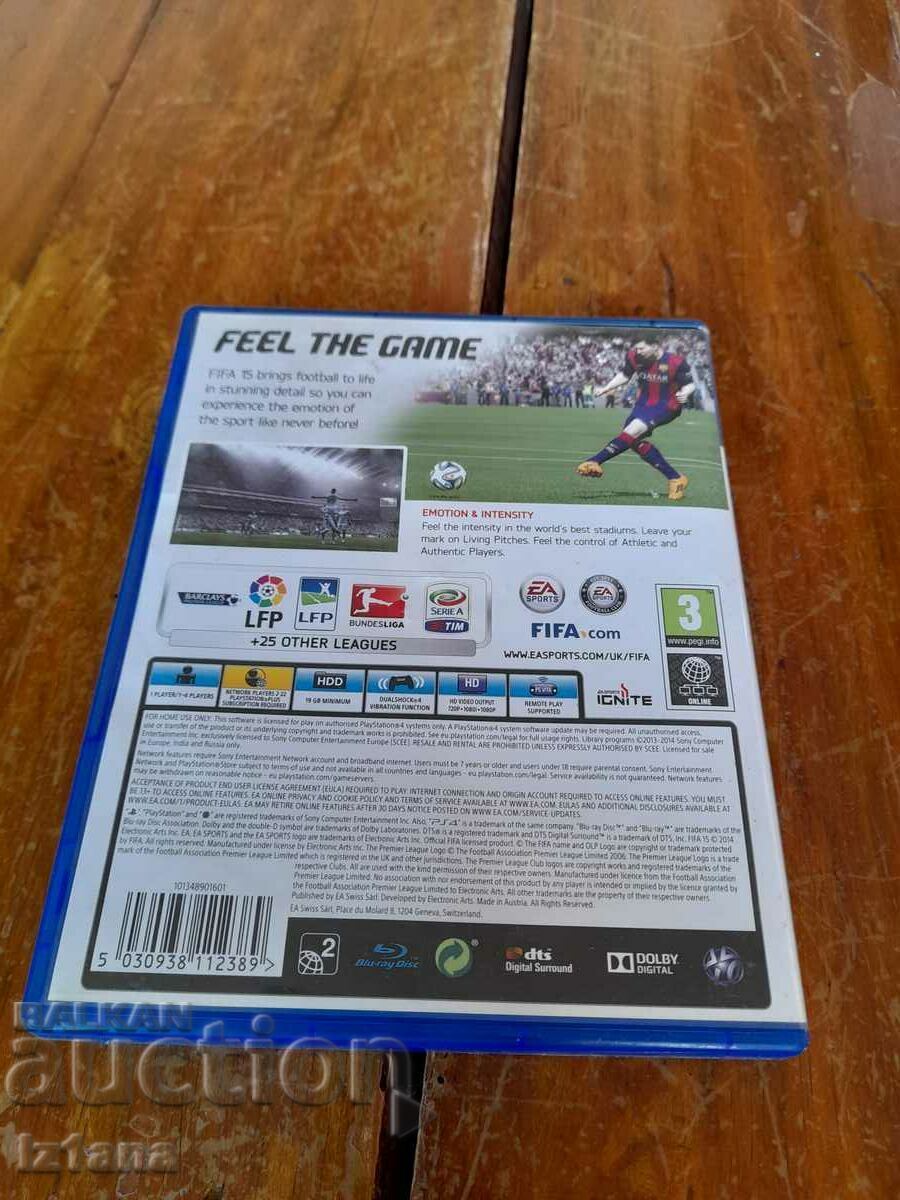 FIFA 2015 pentru PS4 cu preț 12.00 BGN | € 6.14