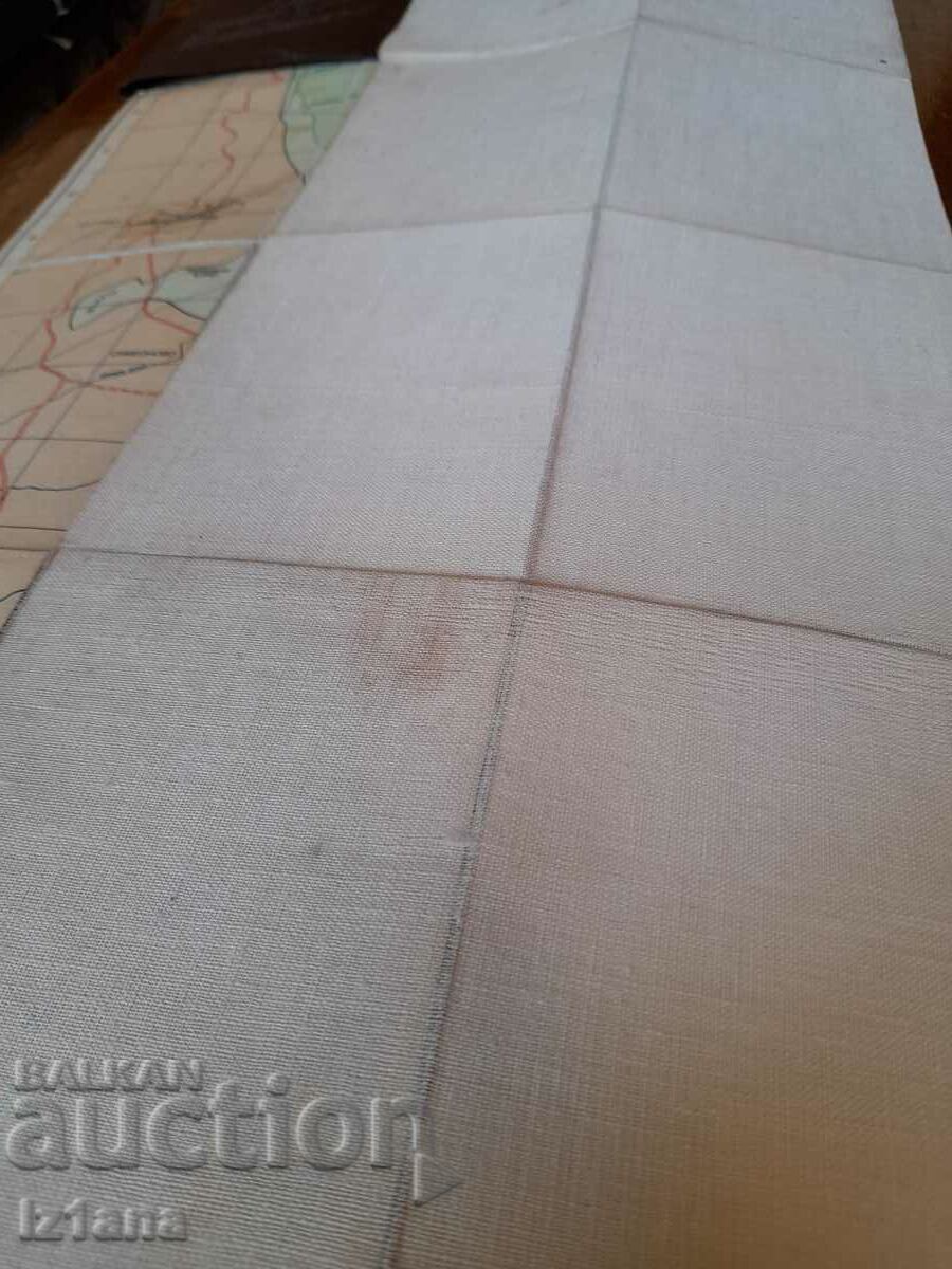 Old map, Vitosha park tourist scheme - 6 Old map, Vitosha park tourist scheme - 6