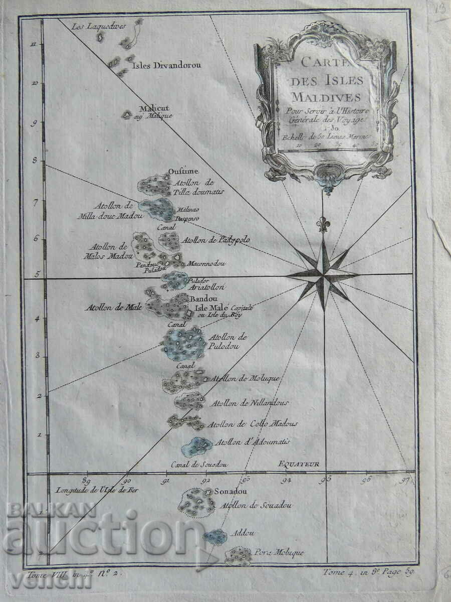 1757 - Map of the Maldives = original + 1757 - Map of the Maldives = original +