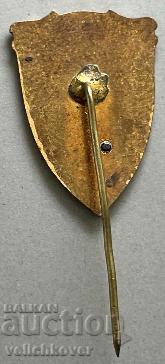 33291 Bulgaria sign coat of arms city of Ruse enamel with price 5.00 BGN | € 2.56 33291 Bulgaria sign coat of arms city of Ruse enamel with price 5.00 BGN | € 2.56