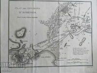 1797 - Χάρτης Αθηνών = πρωτότυπο +
