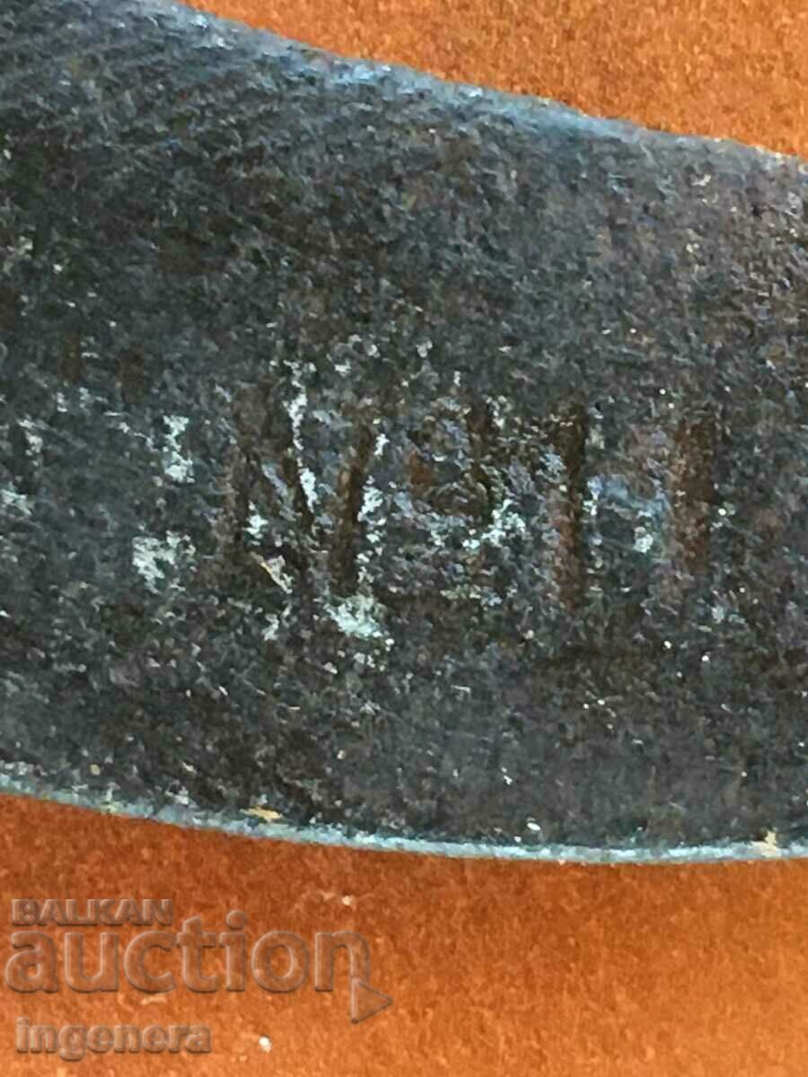 Auction SICKLE ANTIQUE TOOL MARKED #11 Auction SICKLE ANTIQUE TOOL MARKED #11