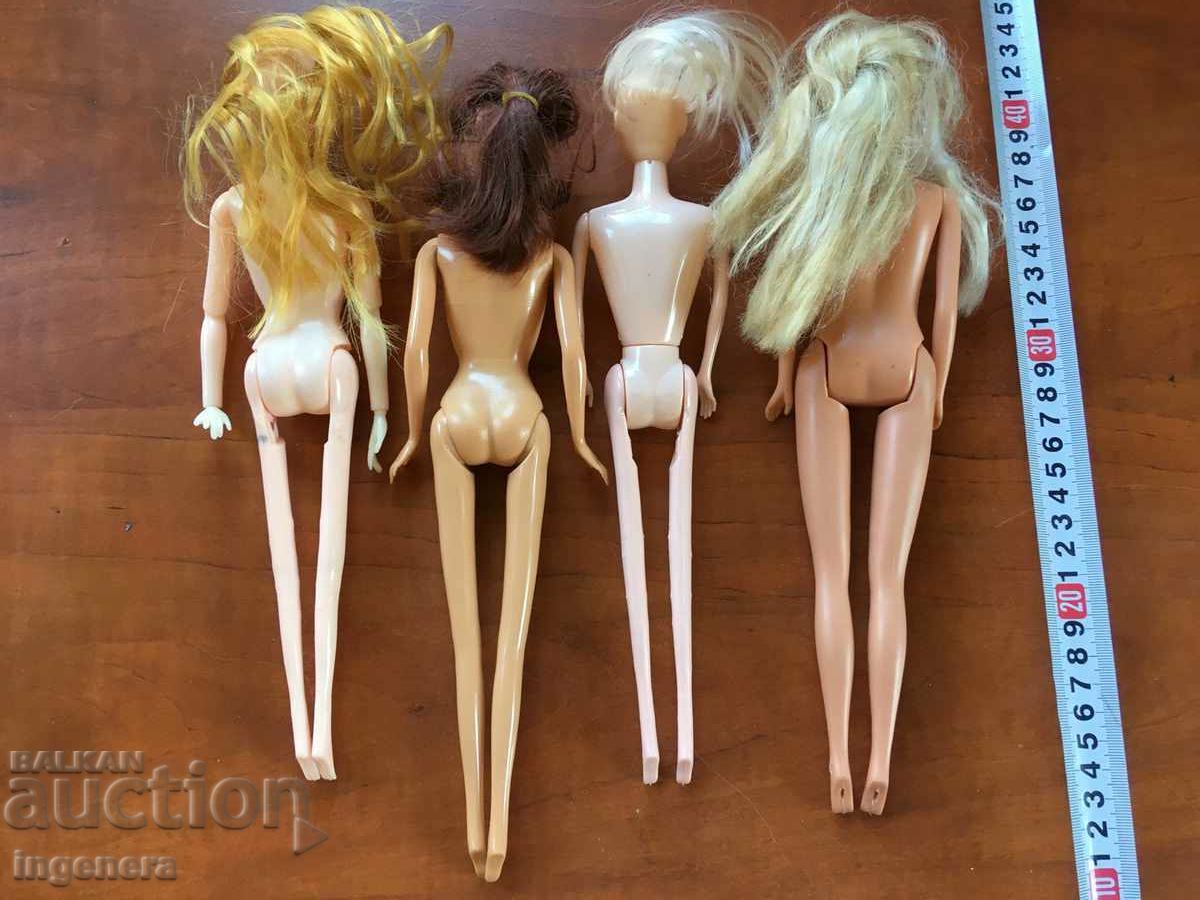 BARBIE DOLL-4 PCS with price 14.00 BGN | € 7.16