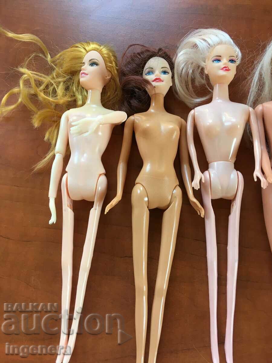 Delivery of BARBIE DOLL-4 PCS