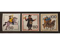 Germany 1989 Charity Stamps/Horses MNH