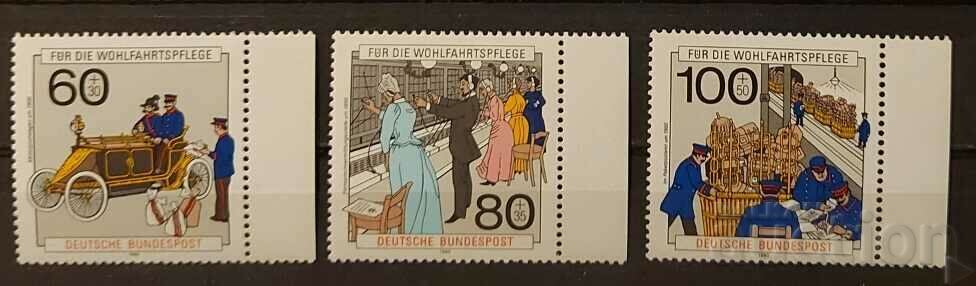 Γερμανία 1990 Φιλανθρωπικά Γραμματόσημα/Αυτοκίνητα MNH