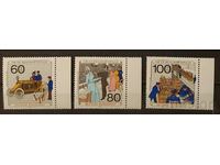 Γερμανία 1990 Φιλανθρωπικά Γραμματόσημα/Αυτοκίνητα MNH