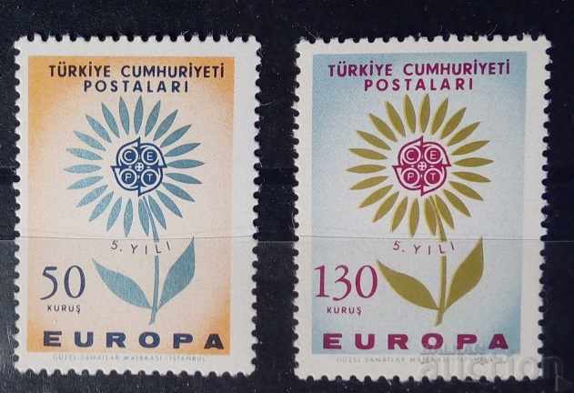 Turkey 1964 Europe CEPT Flowers MNH