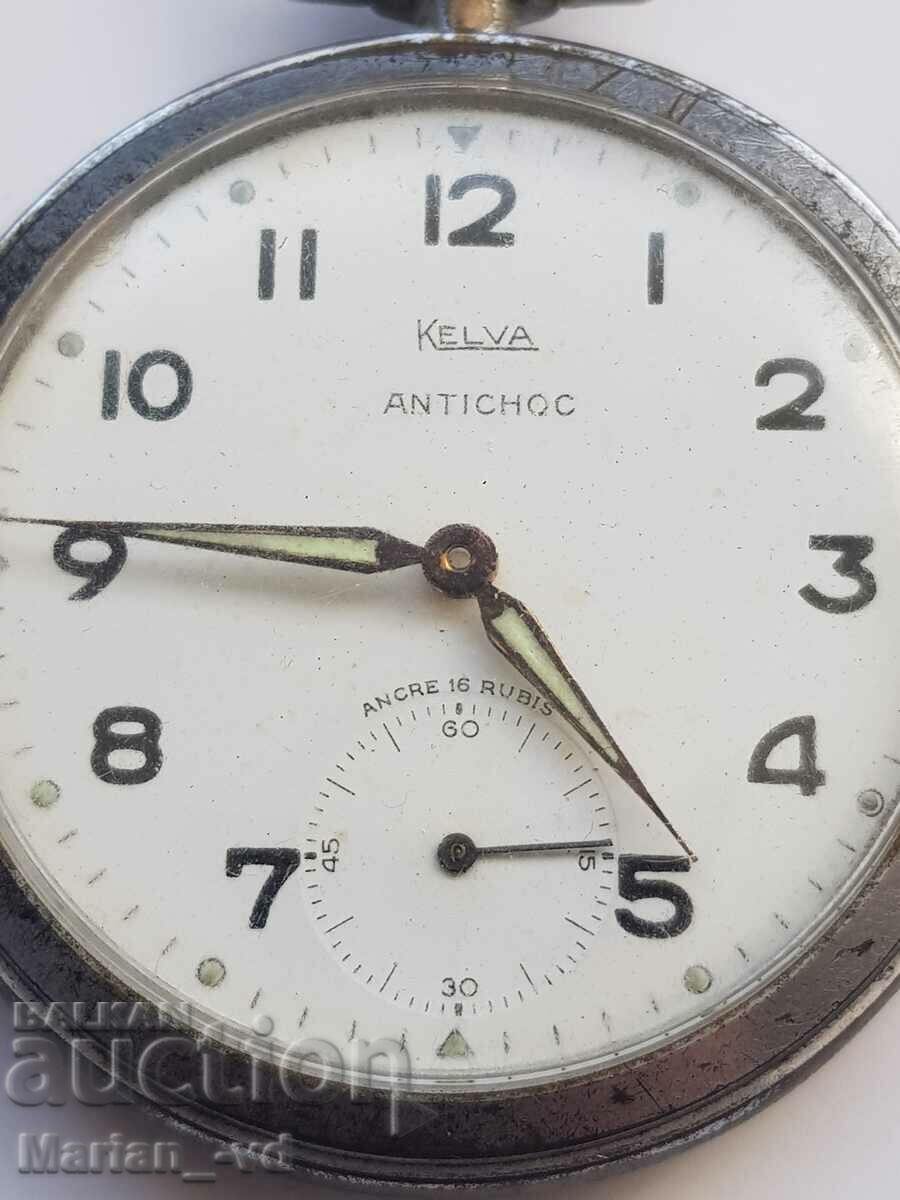 Μηχανικό ρολόι τσέπης Kelva Antichoc - 16 ρουμπίνια με τιμή 70.00 BGN | € 35.79 Μηχανικό ρολόι τσέπης Kelva Antichoc - 16 ρουμπίνια με τιμή 70.00 BGN | € 35.79