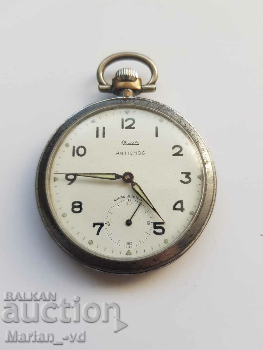Джобен механичен часовник Kelva Antichoc - 16 рубина