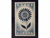 Норвегия 1964 Европа CEPT Цветя MNH