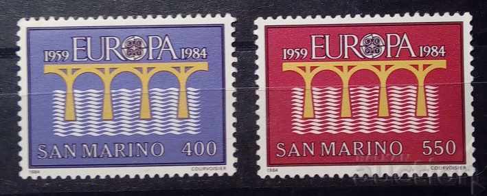 San Marino 1984 Europe CEPT Bridges MNH